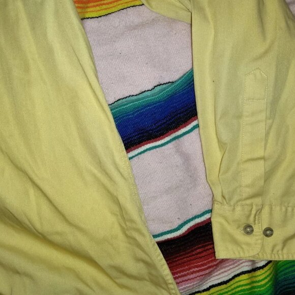 Doc & Amelia Select Long Sleeve XL Light Yellow Button Front Shirt MAC Tools. - Picture 3 of 8